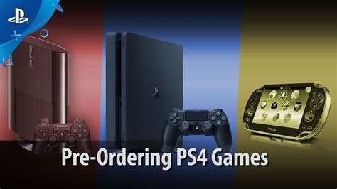 Pre Ordering Games Ps4 Youtube