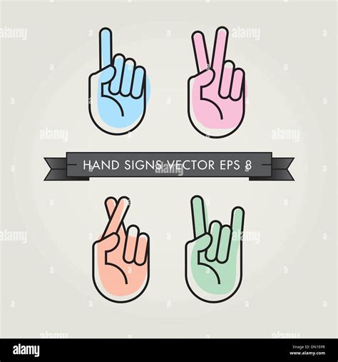 Hand Signs Hi Res Stock Photography And Images Alamy