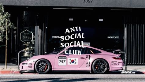 Ahoodie Anti Social Social Club Pink Wallpaper