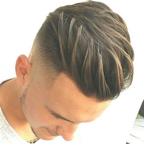 5.2 textured pompadour + high fade + hair design. 33 Hairstyles For Men With Straight Hair | Men's ...