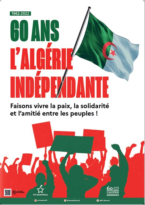 Algérie 60 Ans Dindépendance Pcf Montreuil