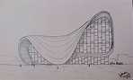Zaha Hadid Heydar Aliyev Center Zaha Hadid Architecture Sketches ...