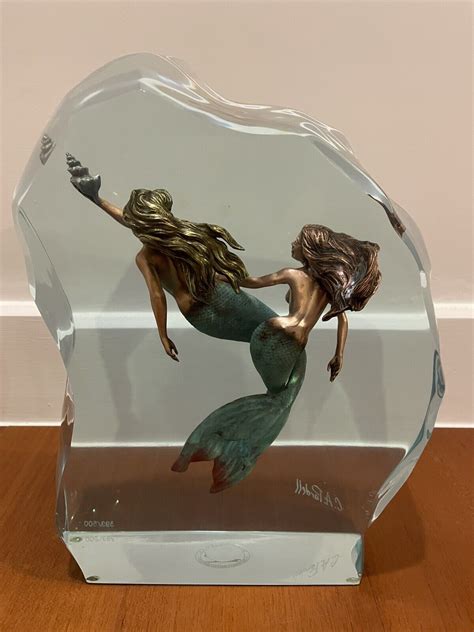 Mermaid Sculpture By Christopher C A Pardell Limited Edition