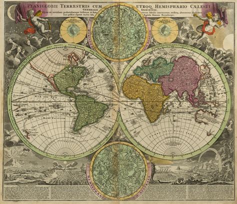 S Vikas World Map 18th Century