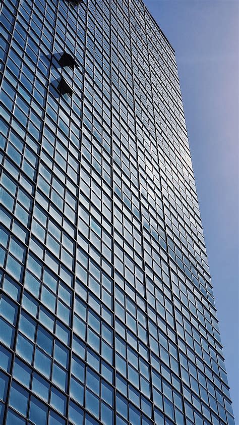 Facade Buildings Windows Architecture Glass Hd Phone Wallpaper