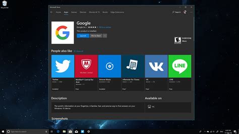 We did not find results for: Google app for Windows 10 is no longer searchable in Store