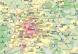Diercke Weltatlas - Kartenansicht - Region Stuttgart - Wohnen und ...
