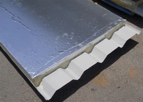 Aluminum Foil Bottom Insulated Sandwich Panels 971 565478106 Roof