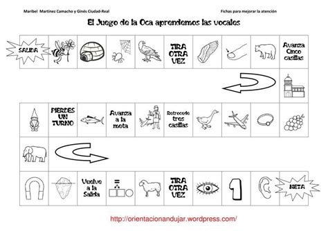 Cada jugador avanza su ficha por un tablero en forma de espiral con 63 casillas con dibujos. Juego Dela Oca Para Preescolar Interactivo} / Juegos de la ...