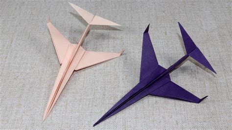 Easy Airplane Model From Paper Beautiful Design Origami Airplane