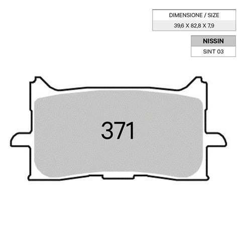 Nissin Front Brake Pads St Serie For Honda Cb R