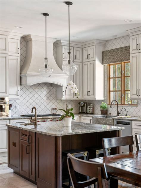 Ultimate backsplash guide for your kitchen remodel or planning. White Glazed Porcelain Arabesque Backsplash Tile ...