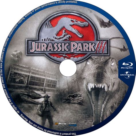 Capas Dvd R Gratis Jurassic Park 3 2001 Blu Ray