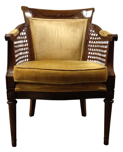 Statesville Chair Co. Velvet Cane Chair | Chair, Cane chair, Rattan chair