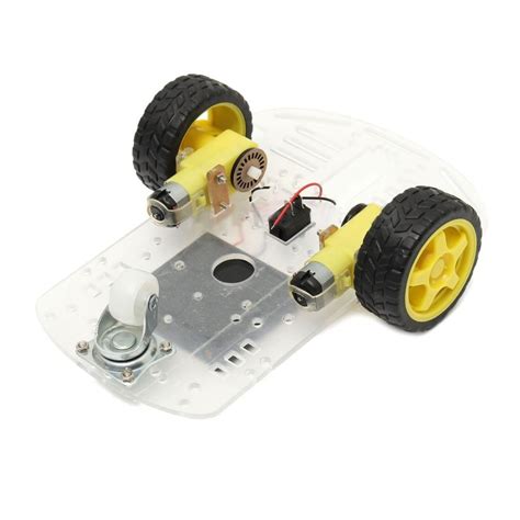 Smart Robot Car Chassis Kit 2wd Electronics Sensors