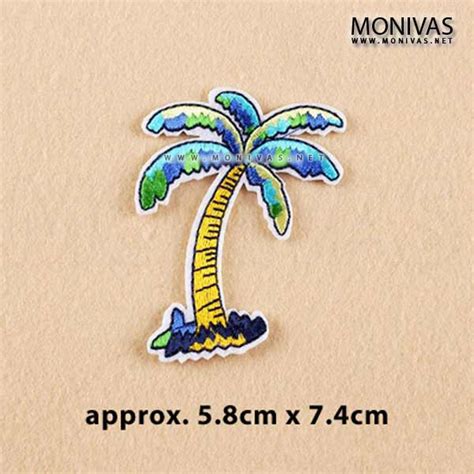 Coconut Tree Iron On Patch Monivas