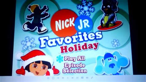 Nick Jr Favorites Holiday Youtube