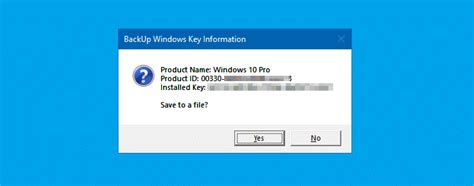 How To View Your Windows 10 Product Key Using Script Winhelponline