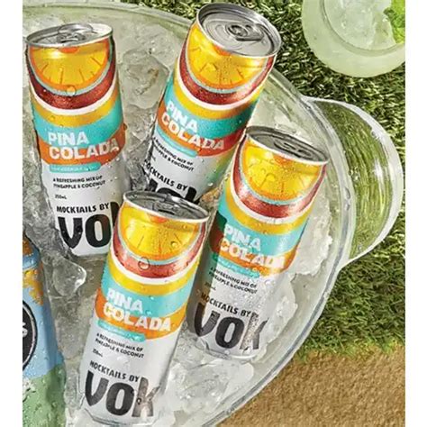 Vok Mocktail Cans 4 X 250ml Offer At Woolworths