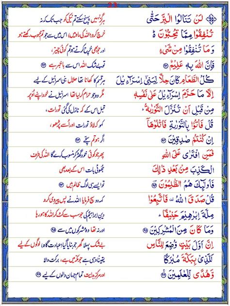 Al Quran With Urdu Translation In Pdf Format