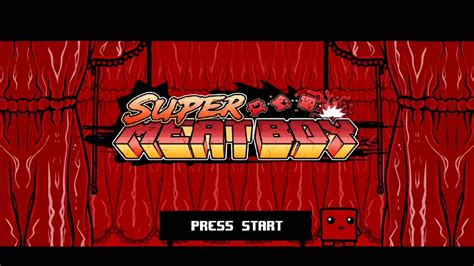 Super Meat Boy Xbox One 1080p Gameplay First 2 Worlds No
