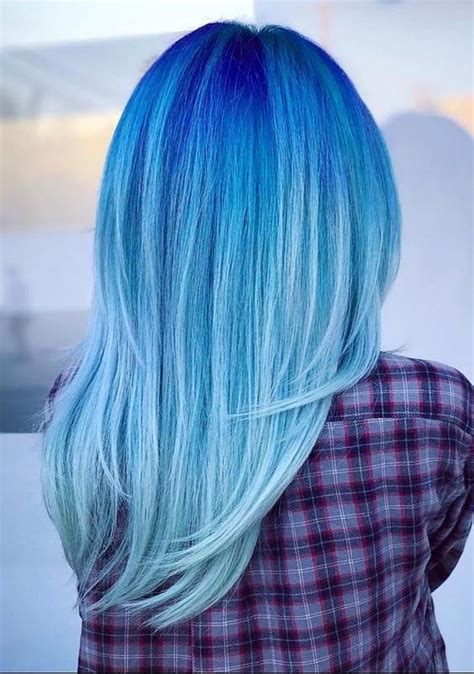 Sweet Shades Of Blue Hair Colors For Women In 2019 Voguetypes Hair