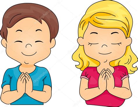 Child Praying Clipart