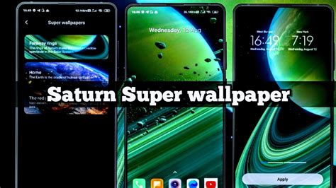 Mi 10 Ultra Saturn Super Wallpaperdownload And Install Miui 12 Saturn