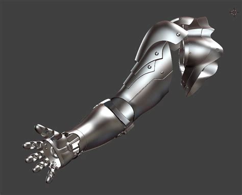 Edward Elric Automail Arm Fullmetal Alchemist Cosplay 3D Etsy