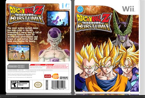 Budokai tenkaichi 3 delivers an extreme 3d fighting experience in addition, an improved control system for the wii will allow players to easily mimic signature moves and execute devastating energy attacks as they are performed in the dragon ball z animated series. Dragonball Z: Burst Limit Wii Box Art Cover by PowerGlover