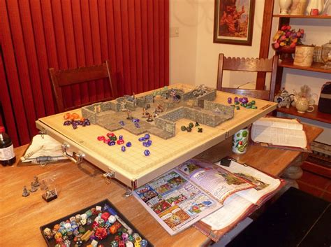 For those who prefer a standard design we do have a simple plan already formed in each page of standard boardgame table & table toppers. BattleTop Game Table from Crystal Caste Releases ...