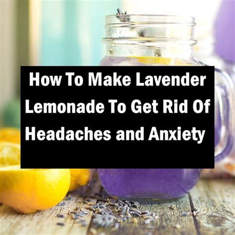 This Delicious Lavender Lemonade Recipe Will Get Rid Of Headaches And