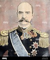 King George I of Greece (1845-1913) Dressed in Military Uniform Stock ...