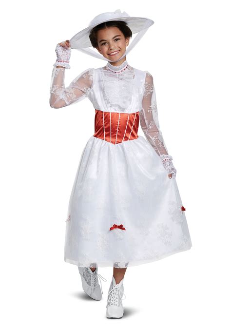Deluxe Girls Mary Poppins Costume