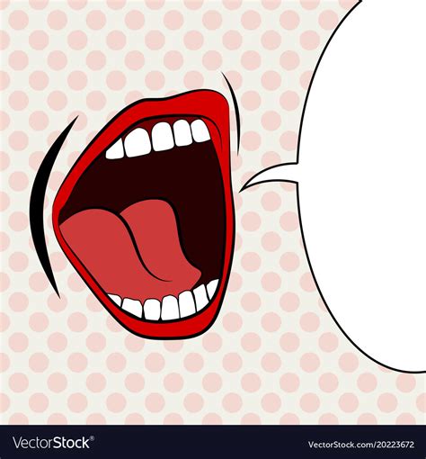 Screaming Mouth Drawing Cartoon Screaming Mouth Drawing Easy Bodksawasusa
