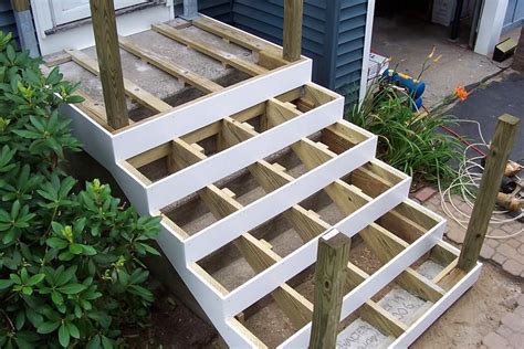 Deck Over Concrete Stoop Deck Over Concrete Porch Makeover Concrete