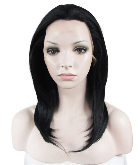 Imstyle Grace Jet Black Lace Front Wig Medium Length