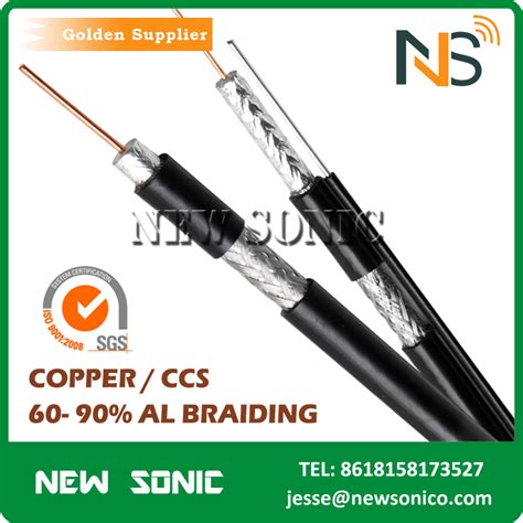 75ohm Low Loss Rg59 Rg6 Rg11 Coaxial Cable For Tv And Cctv With Ce Rohs Certificated Buy