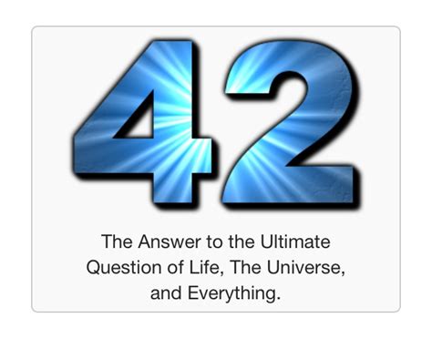 God is at the center of reality and the center of our according to the hitchhiker's guide to the galaxy what is the ultimate answer to life the universe and everything? Pin by Gallery Sites on Funny Movie Lines | Pinterest