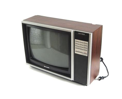 1980s Sharp Linytron TV CRT Television Set | LaurasLastDitch