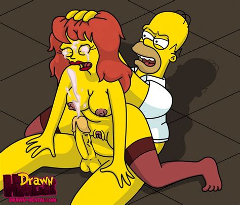 Rule 34 Breasts Chubby Clothes Color Cum Drawn Hentai Female Homer