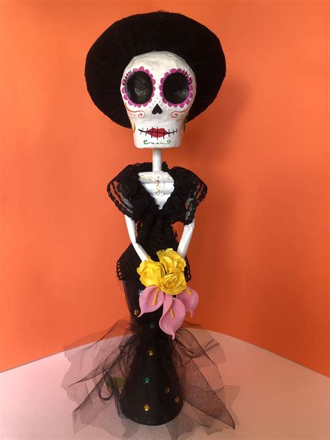 Mexican Crafts Central American Day Of The Dead Puppets Halloween