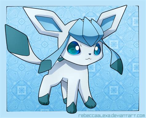 Glaceon Chibi By Rebeccaalexa On Deviantart