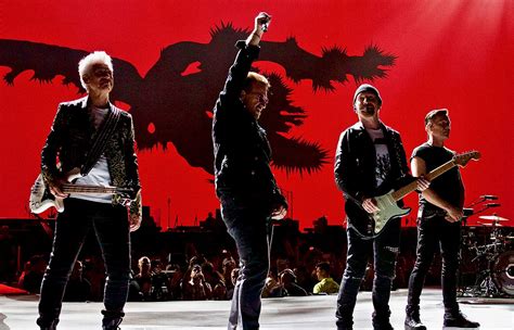 They take prominent stands on human rights issues, expressed through their lyrics and other public statements and actions. U2 - Wikipedia