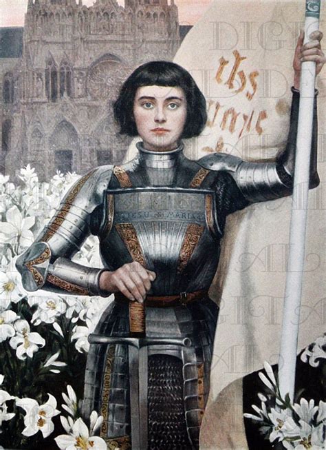 Spectacular Joan Of Arc Digital Download Digital Vintage Etsy Joan