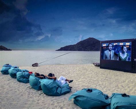Cine En La Playa · Airscreen La Pantalla Inflable Original