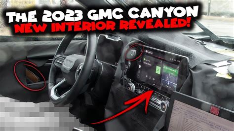 New 2023 Gmc Canyon Updated Interior Revealed