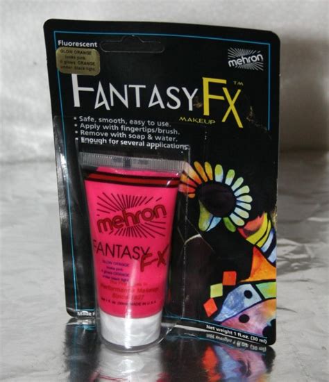 Mehron Fantasy Fx Tube Makeup Water Based Face Paint Clown Theater