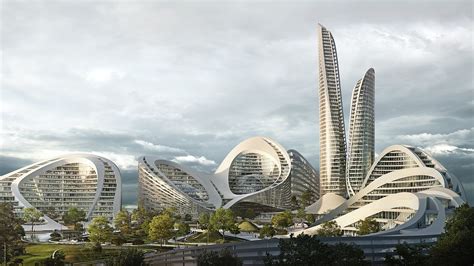 Zaha Hadid Architects unveils design for new planned 'smart city' near ...