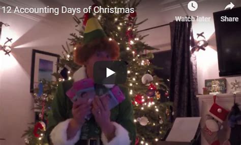 The Accounting Days Of Christmas Teed Saunders Doyle